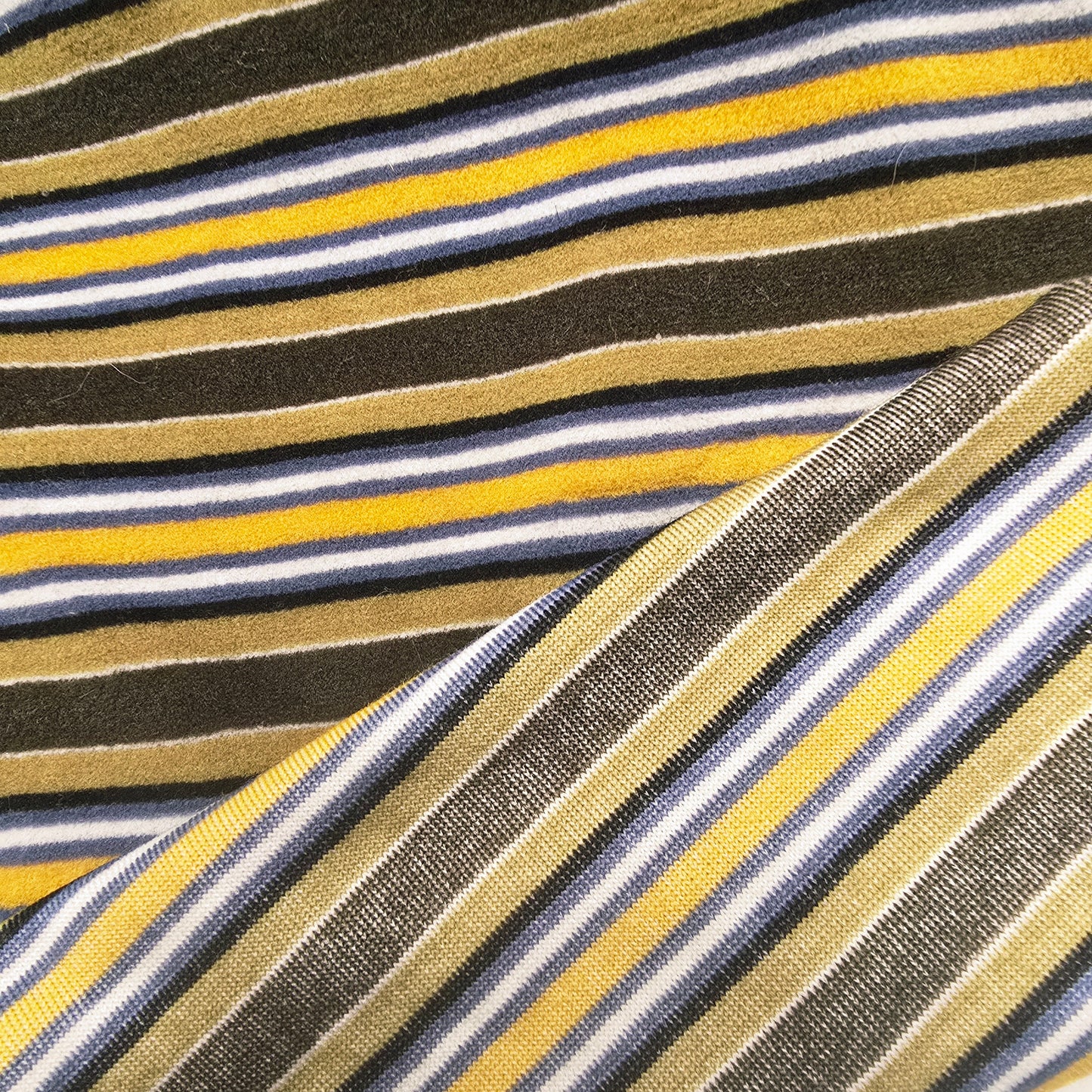 ciara - striped velour/polar stretch fabric