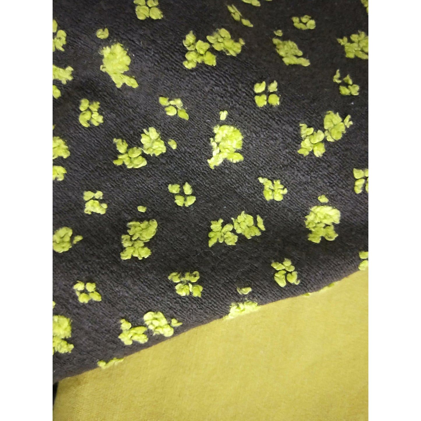 Apples - floral design knit - sold by 1/2mtr