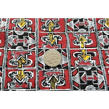 arrow design cotton fabric