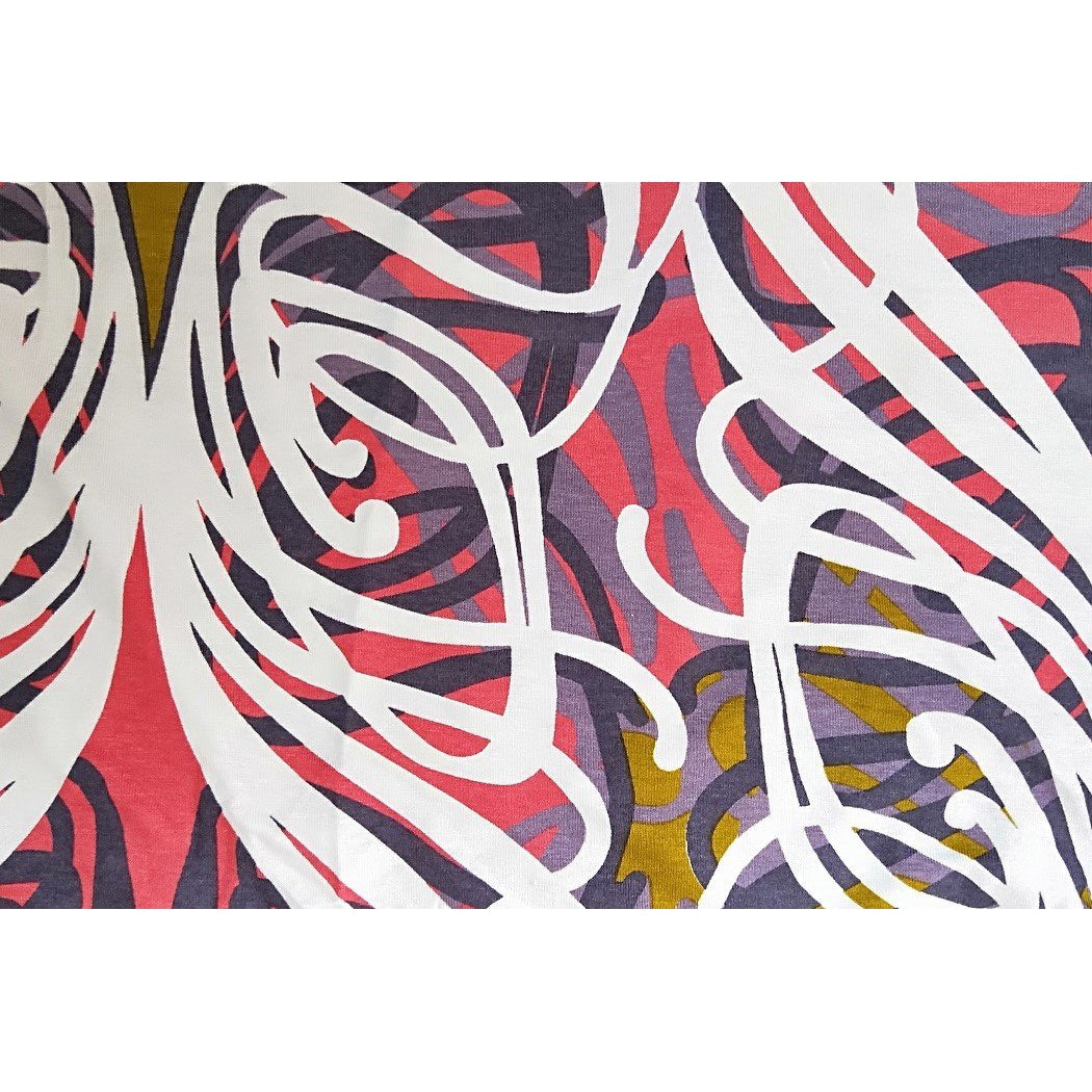 Abstract design jersey - sold by 1/2mtr