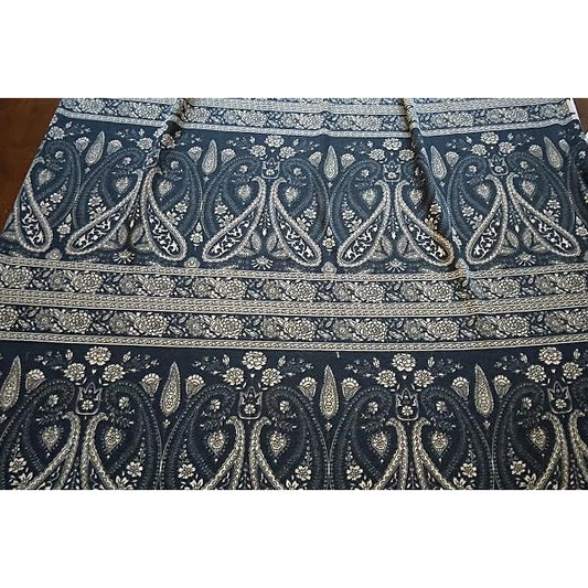 paisley printed knit
