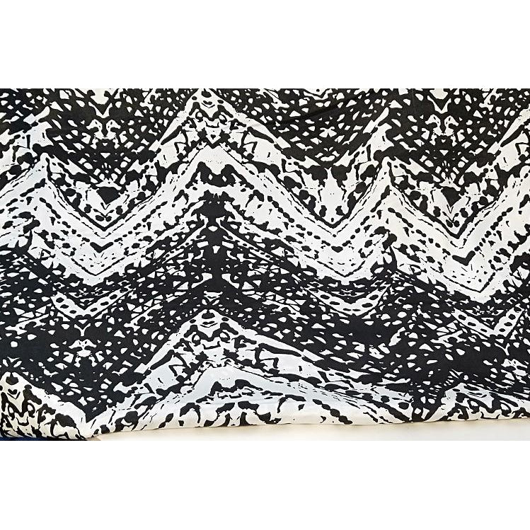 caroline - abstract design twill woven fabric sold by 1/2mtr