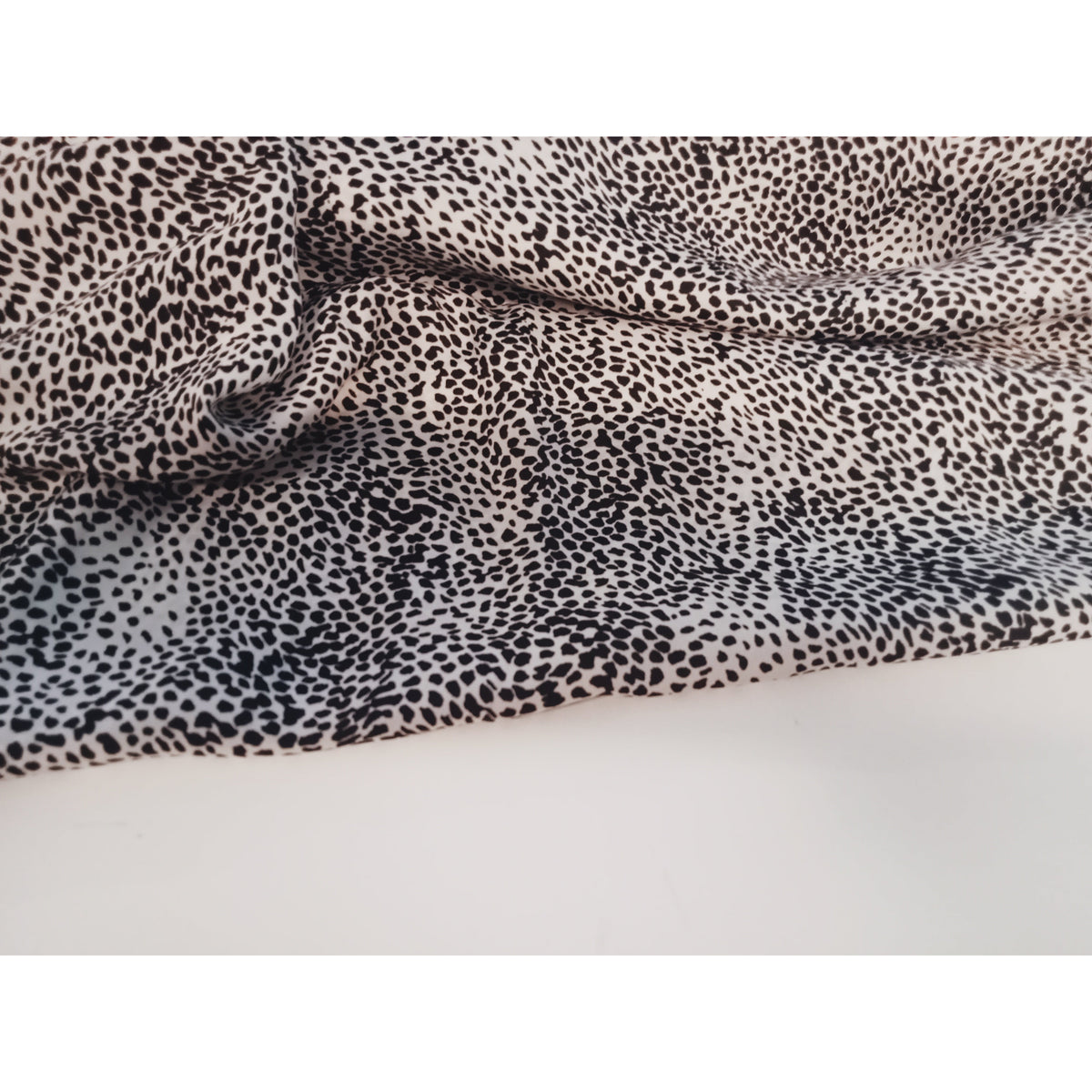 Nala- Cheetah design printed crepe de chine - sold by 1/2mtr