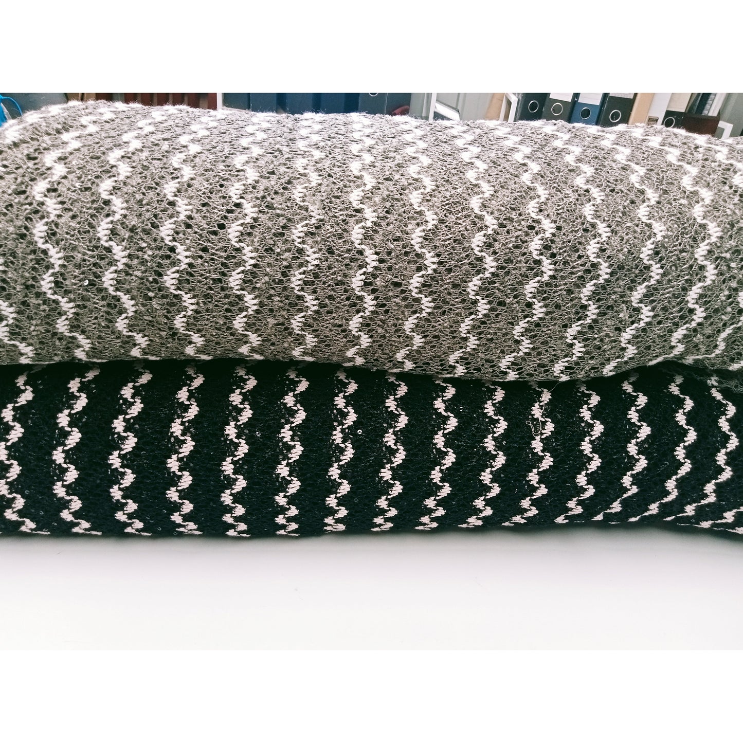 Kiki - stretch sequin lace -sold by 1/2mtr