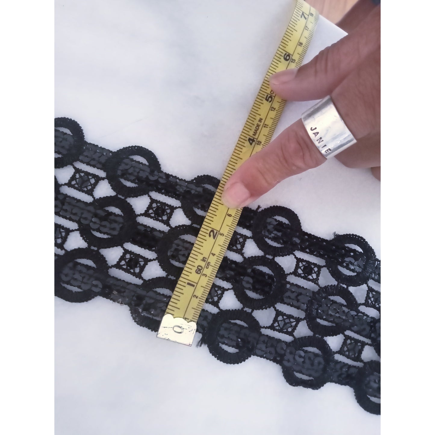 Stella - sequin trim 7cm wide