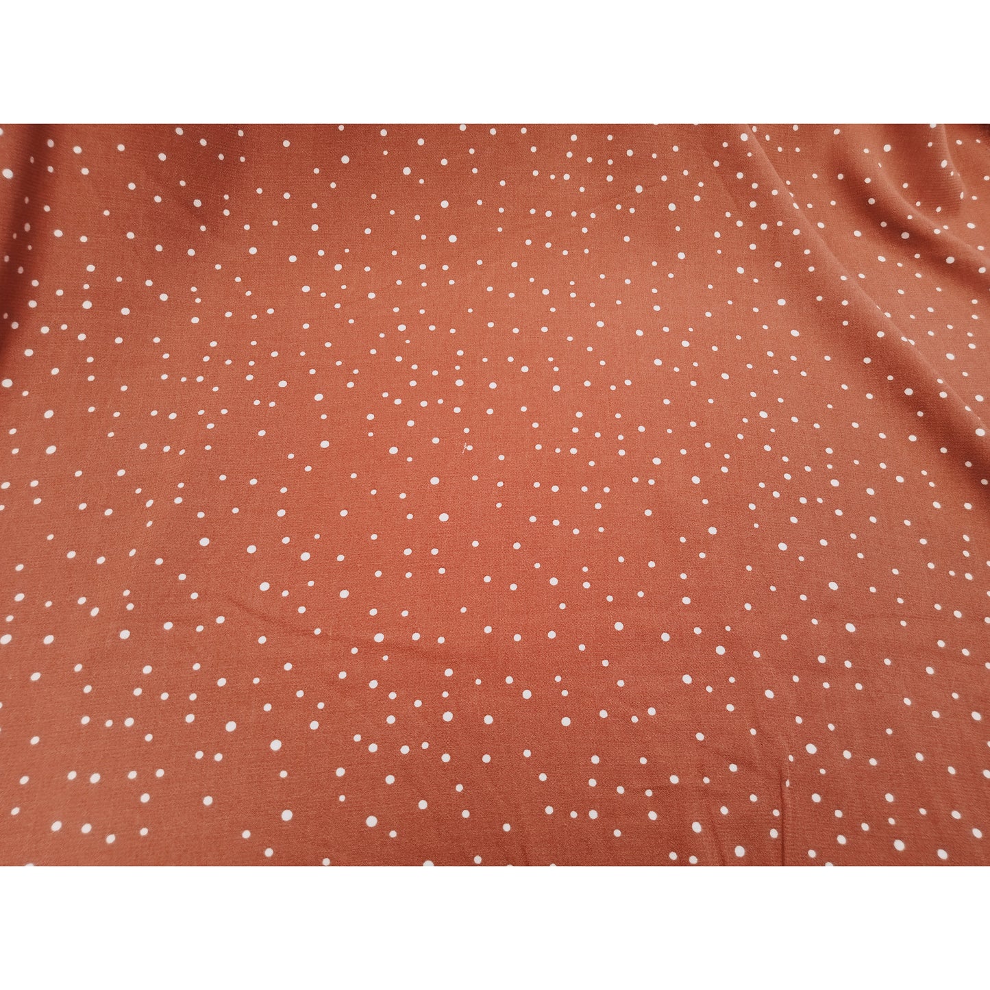 Polka dot viscose fabric - sold by 1/2mtr