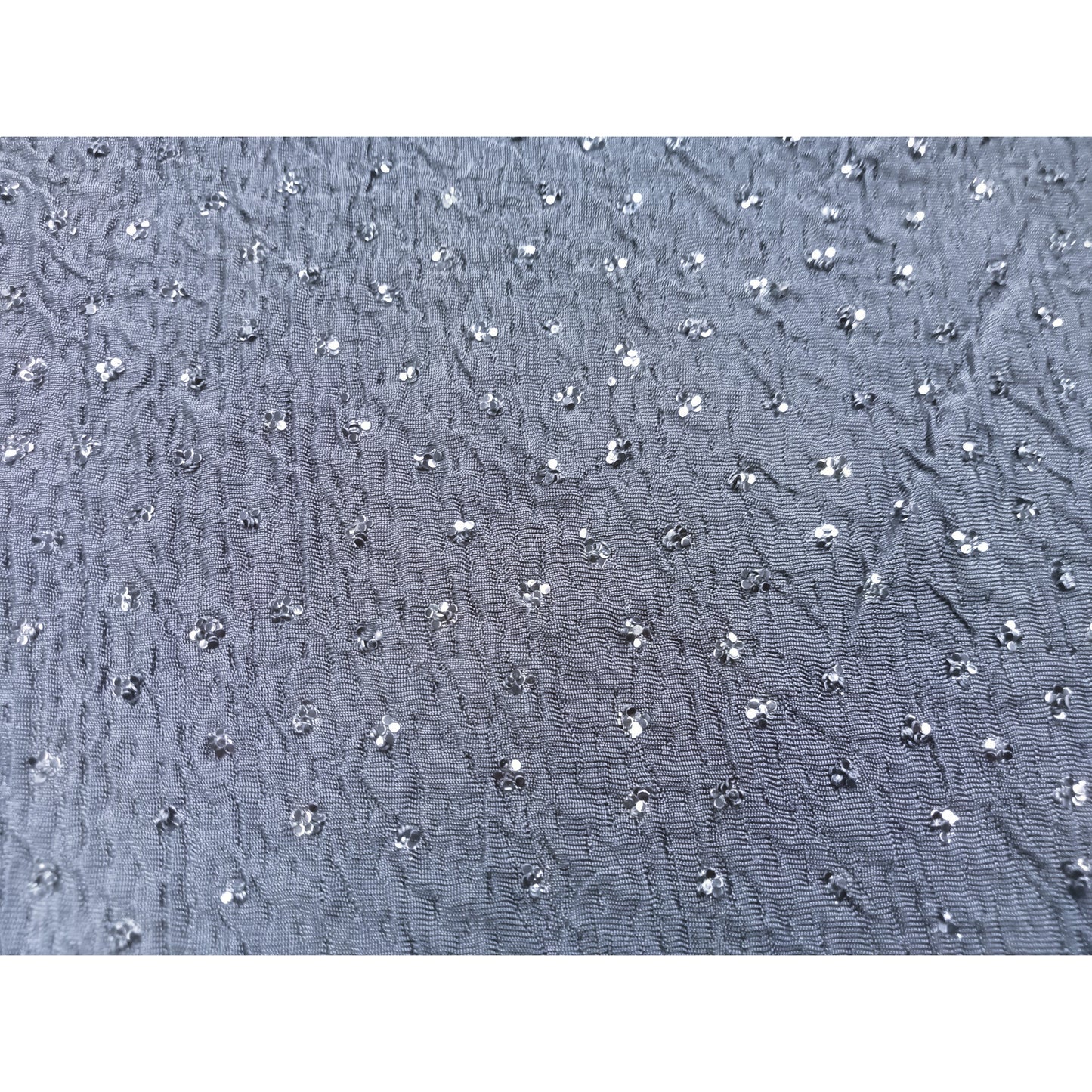 Glitter crinkle knit -2mtr piece