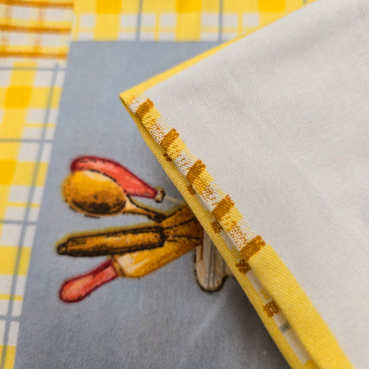 In the kitchen - yellow - sold by 1/2mtr