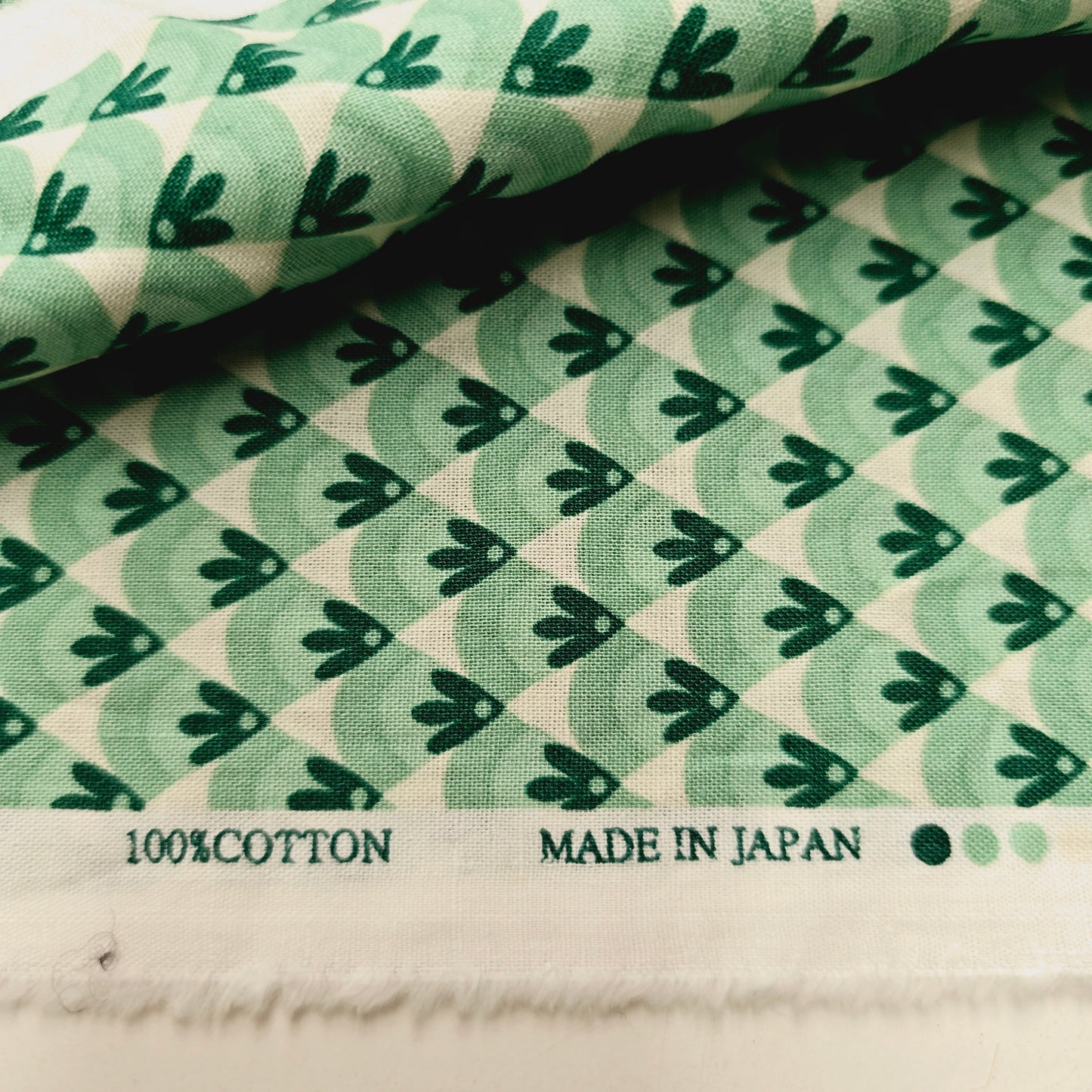Triangle design woven cotton fabric - sold by 1/2mtr