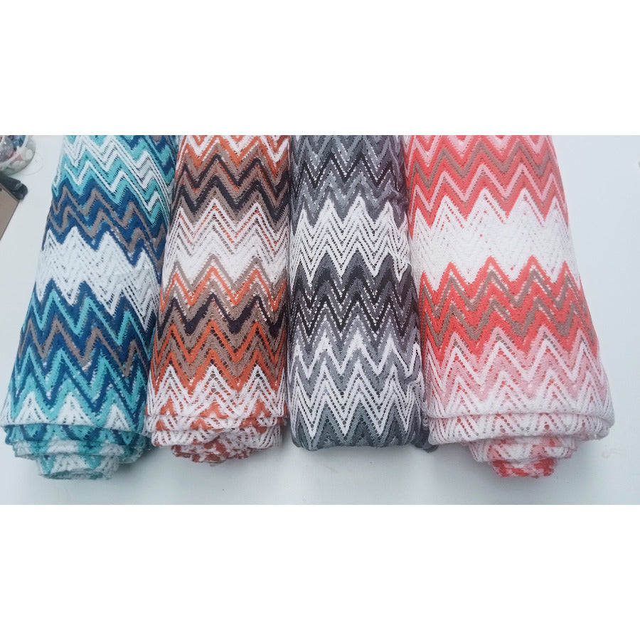 kizo - chevron knit - sold by 1/2mtr