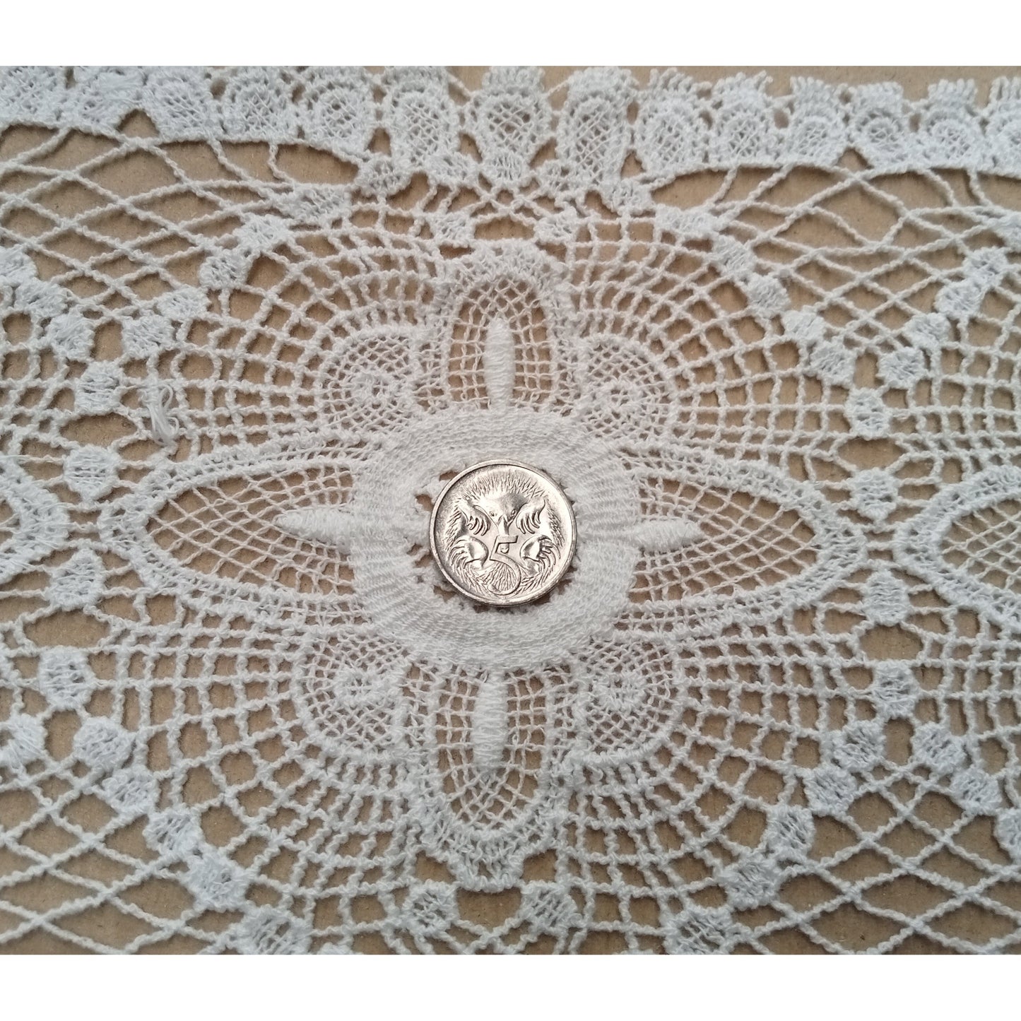 Ivory - Vintage lace trim - sold by 1/2mtr