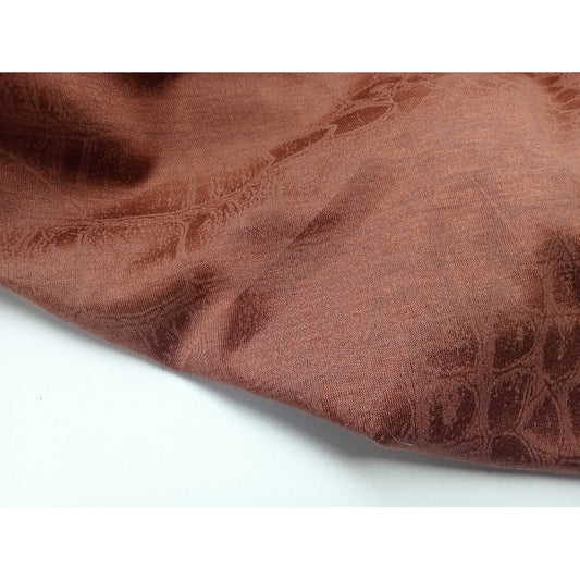 cheetah inspired printed jersey - sold by 1/2mtr