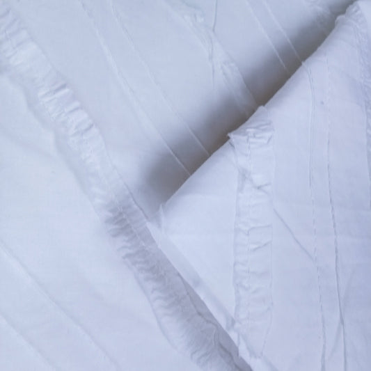 Narelle - embellished woven cotton fabric - sold by 1/2mtr