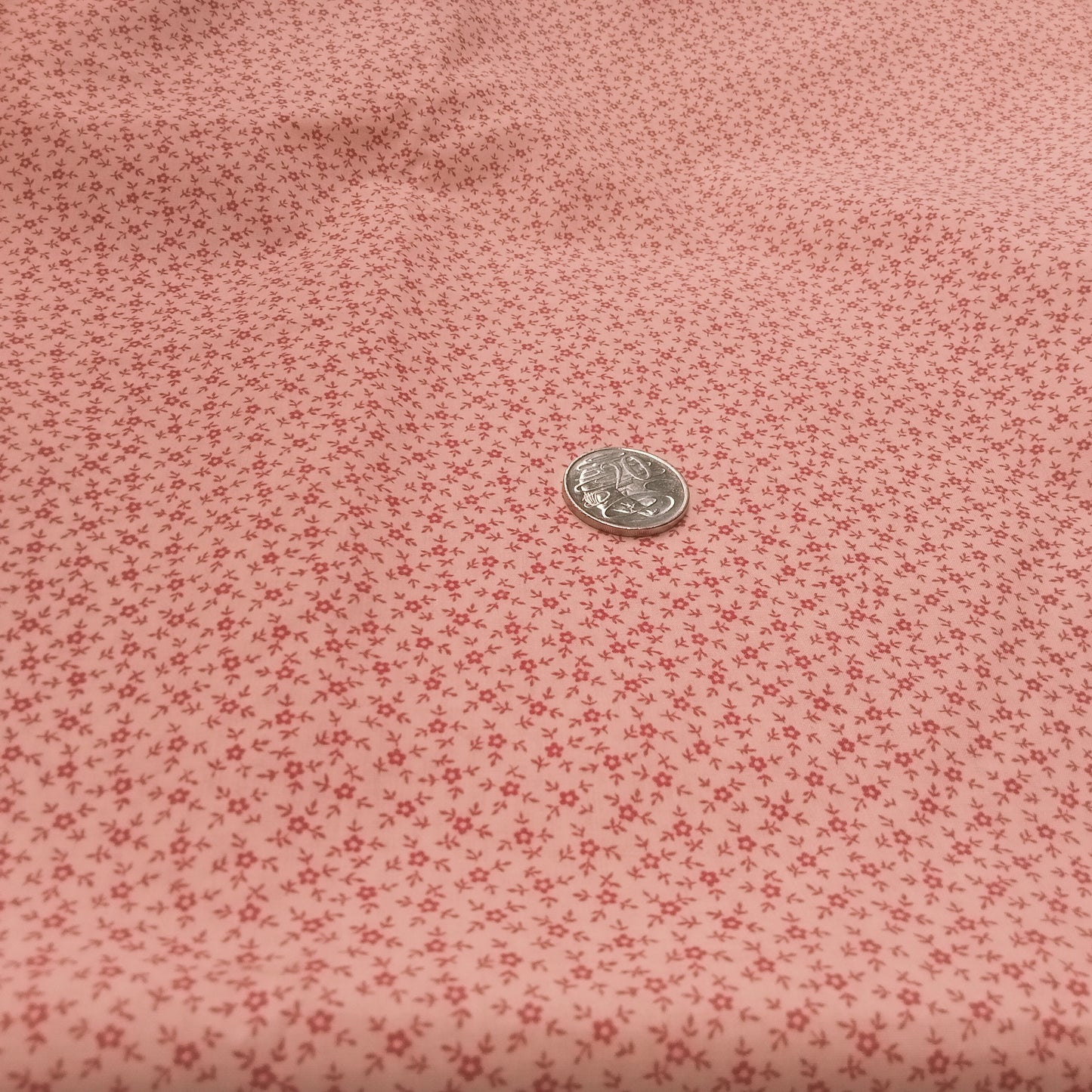 Christie - tiny floral printed cotton - sold by 1/2mtr