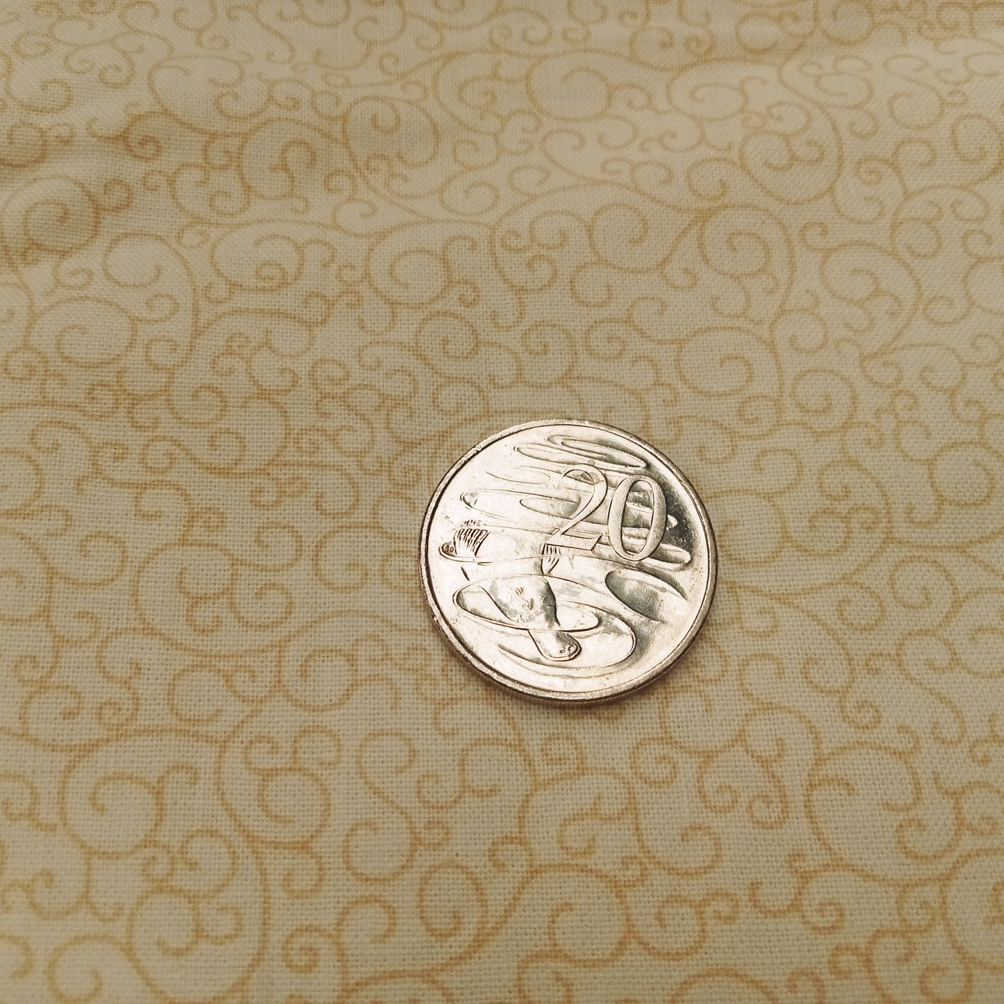 Curls printed woven cotton - 1.70mtrs