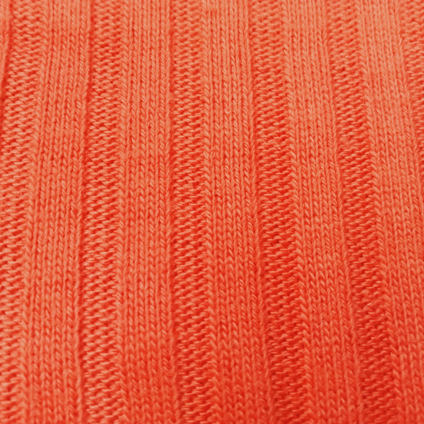 Rochelle apricot ribbed knit - sold by 1/2mtr