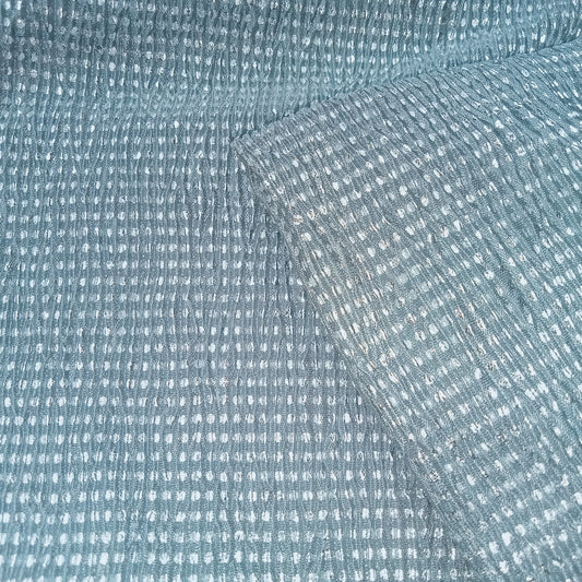 Shimmer - crush jersey silver/grey - sold by 1/2mtr