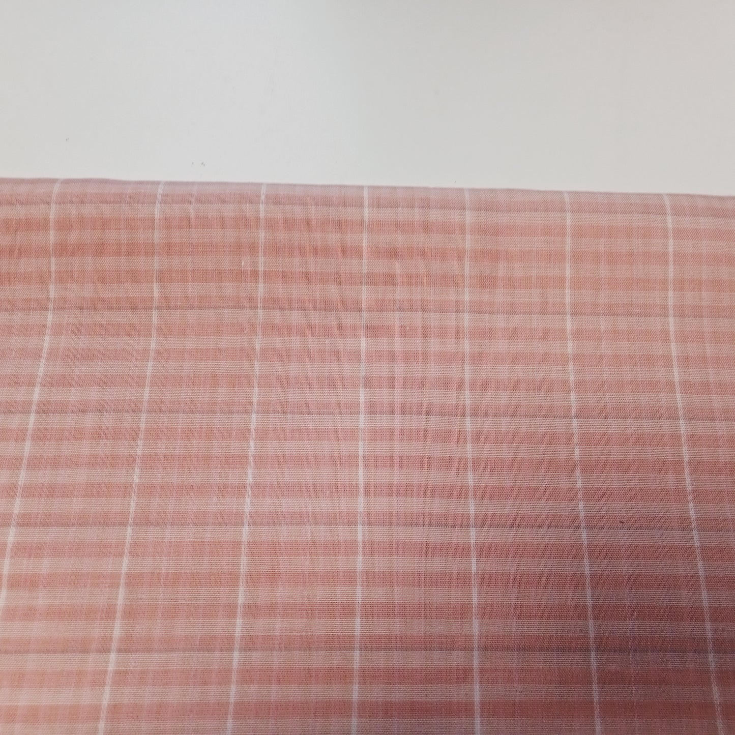 Bricks woven cotton stripe fabric - sold by 1/2mtr