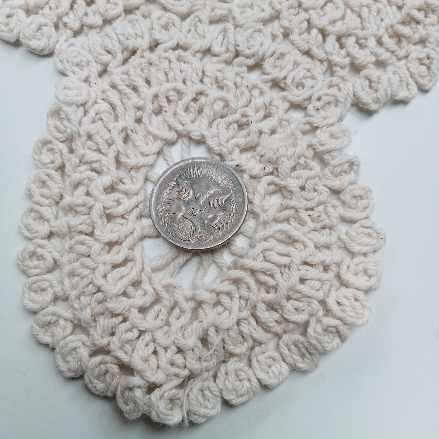 Cotton yoke - ecru