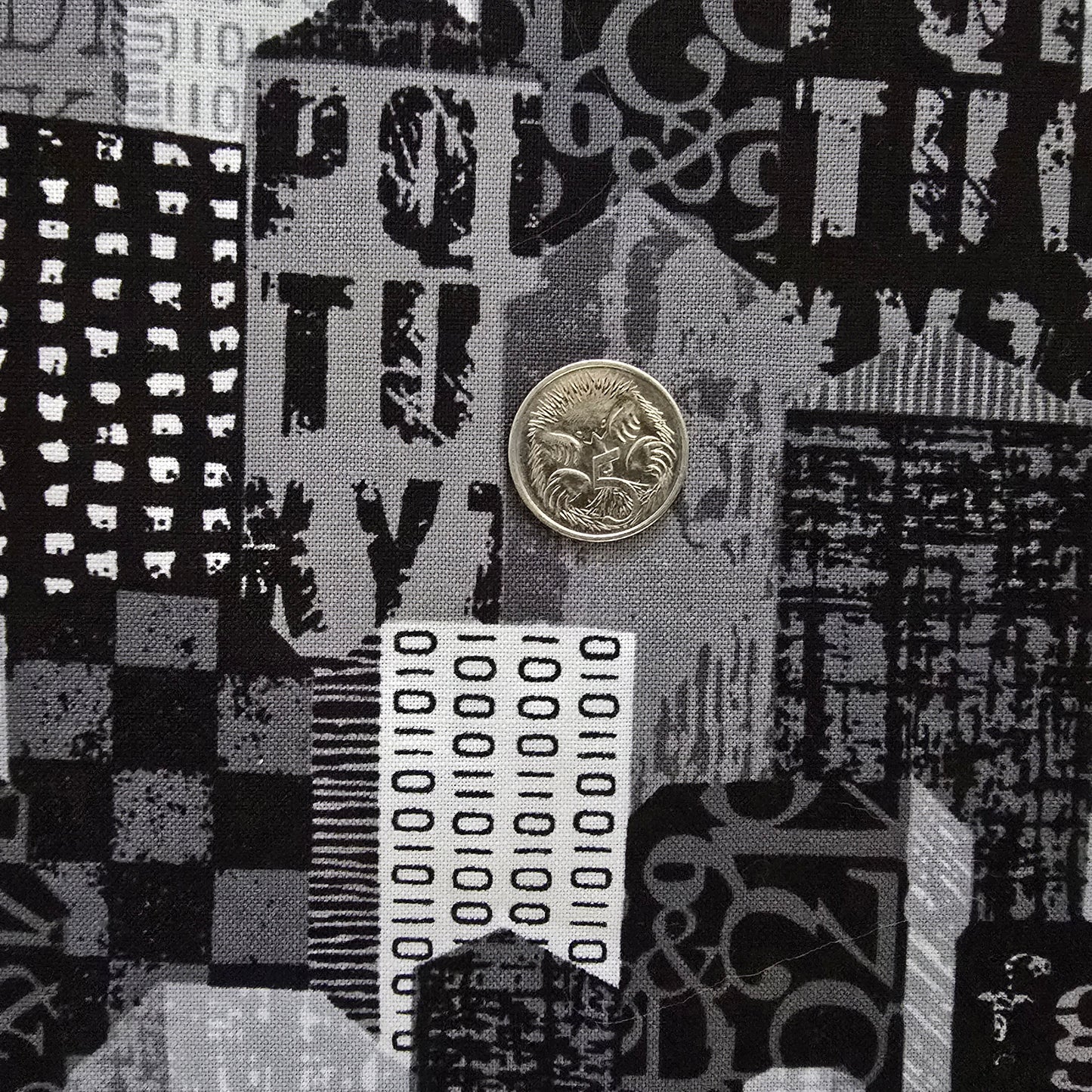 Downtown woven cotton fabric -1.20mtrs