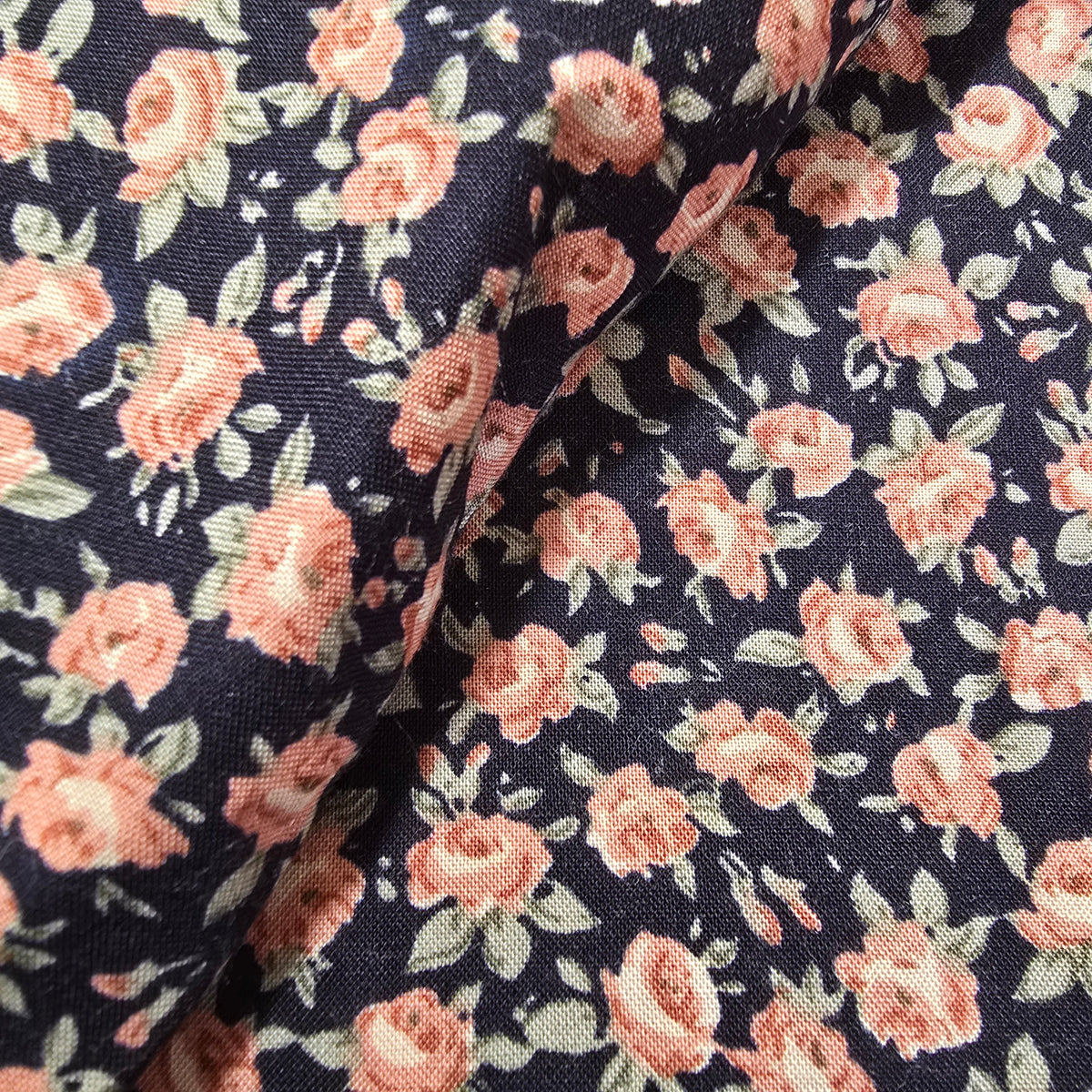 Dainty floral printed rayon - sold by 1/2mtr