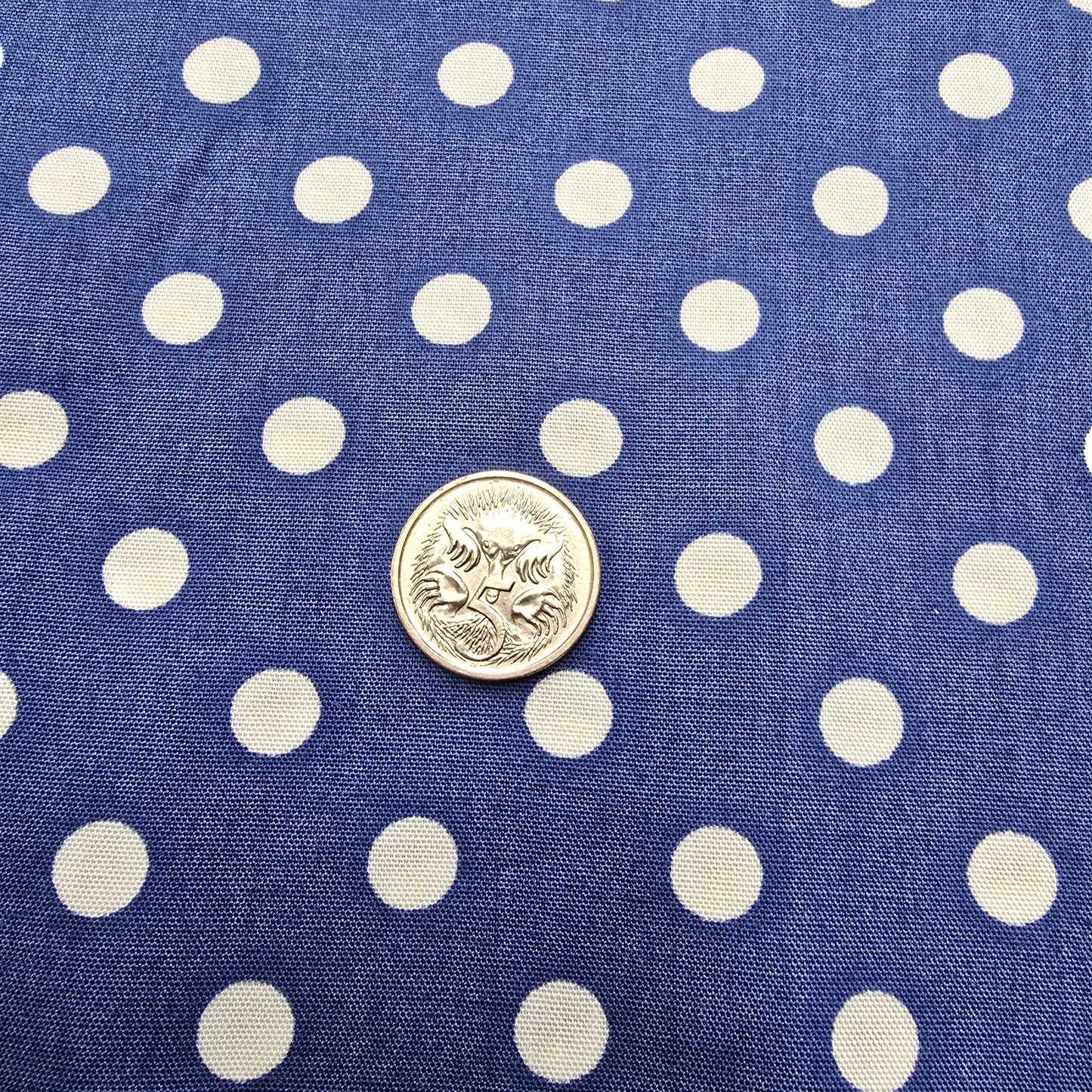 Polka dot rayon - sold by 1.10mtr