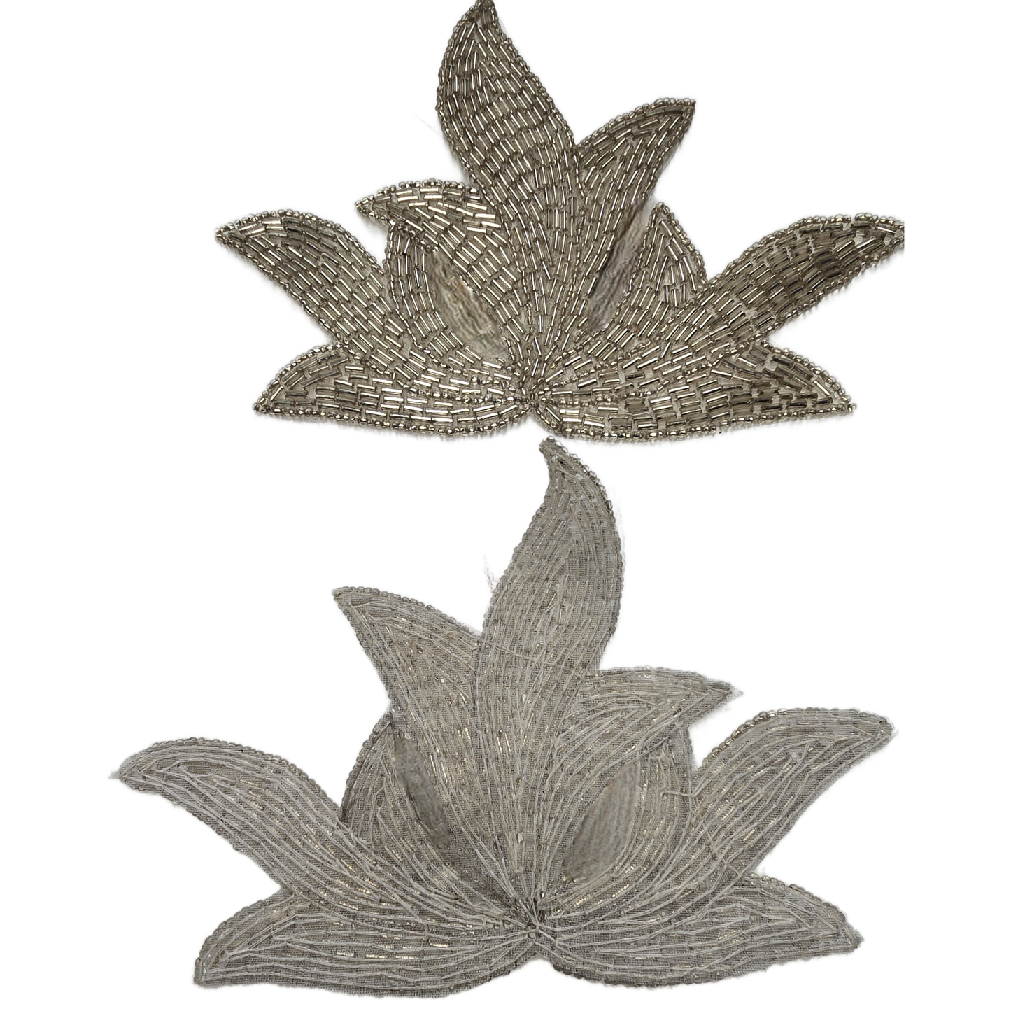 Floral sequin applique -1