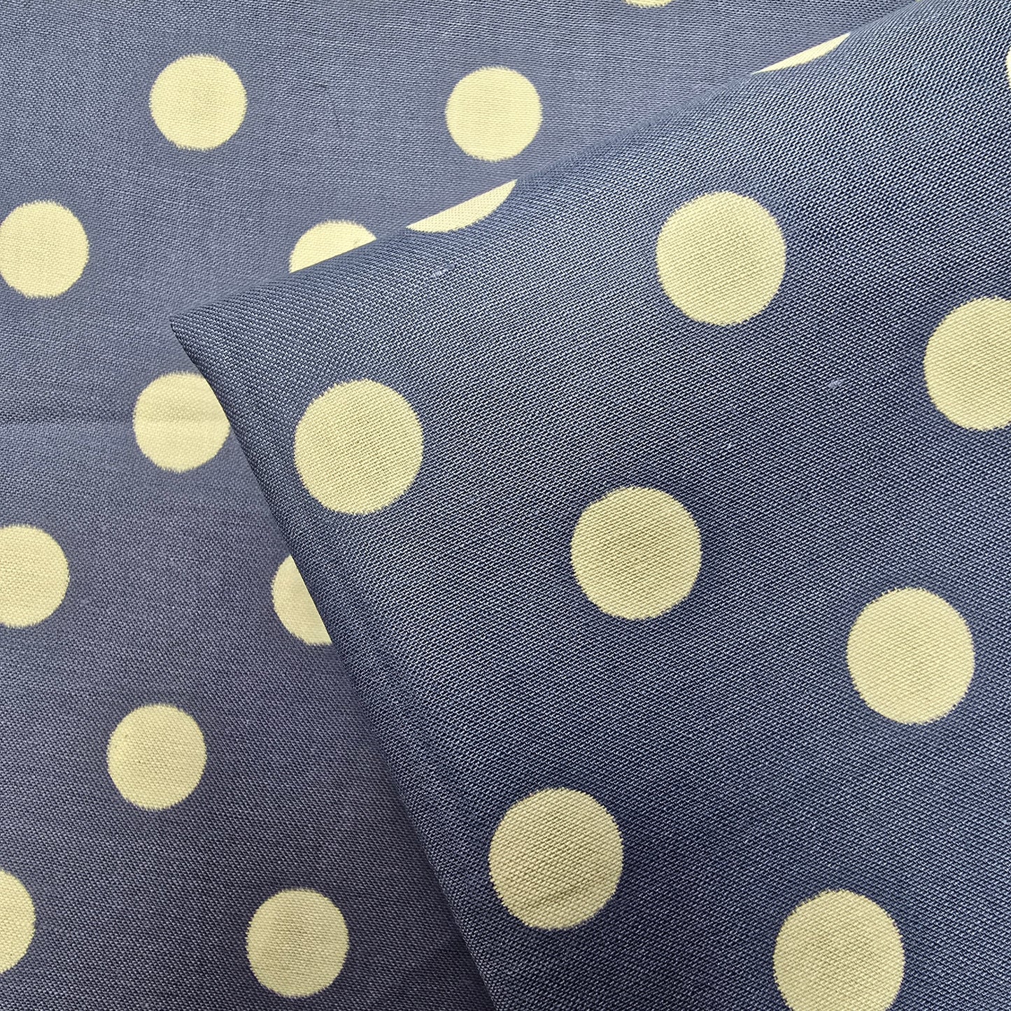 Polka dot taffetta woven fabric - sold by 1/2mtr