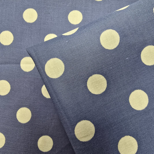 Polka dot taffetta woven fabric - sold by 1/2mtr