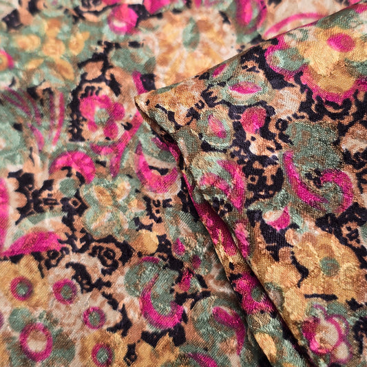 Rich tapestry of flowers - 1.90mtrs