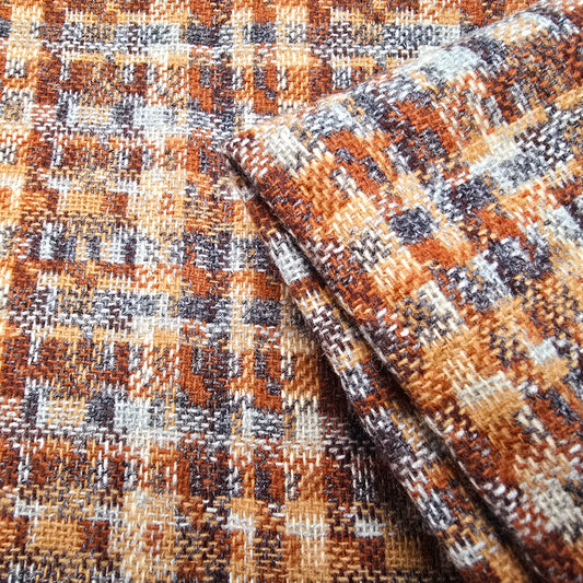 check design wool suiting -1mtr