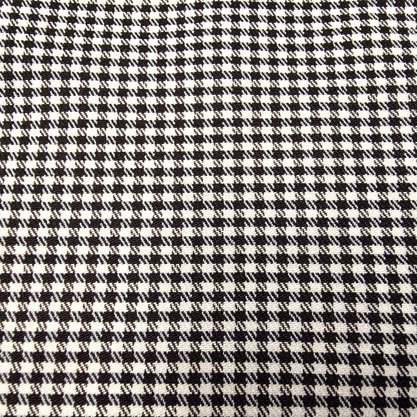 Houndstooth bengaline woven fabric - sold by 1/2mtr