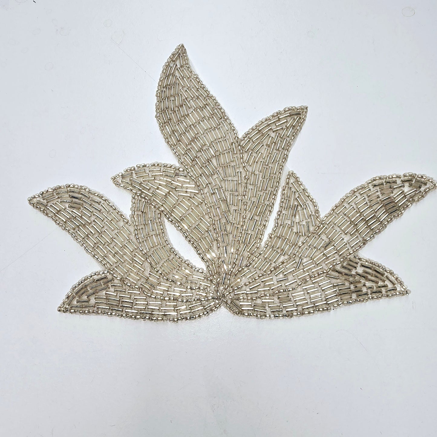 Floral sequin applique -1