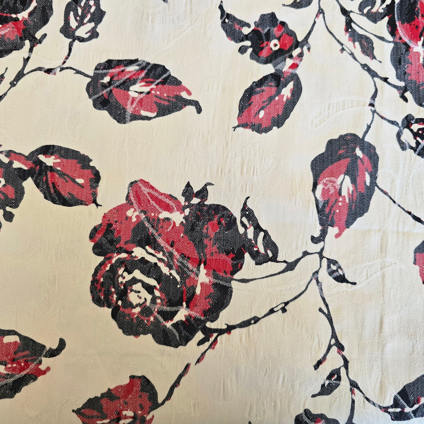 Antique romance -Jacquard stretch fabric - 1.90mtrs