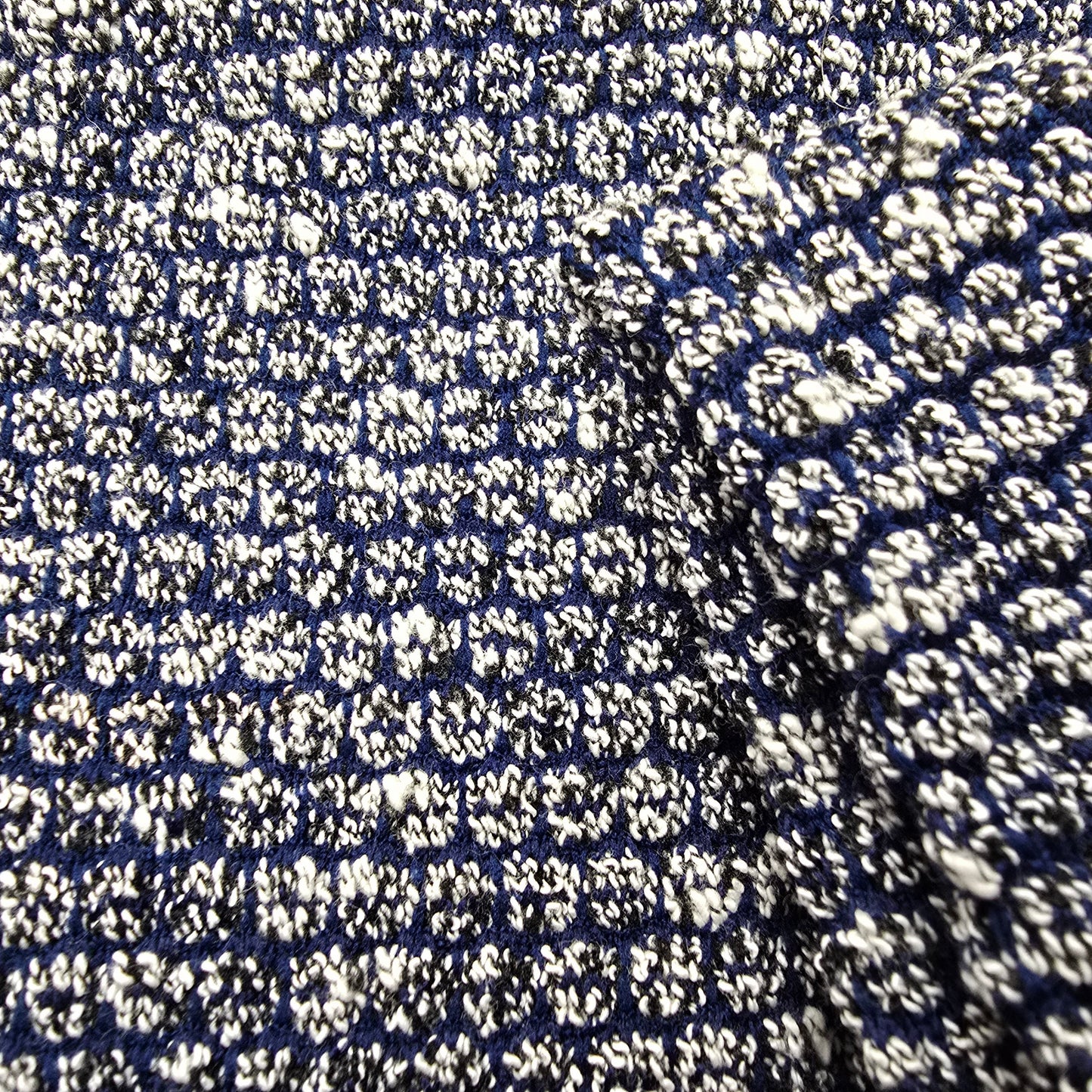 Boucle rushed knit - sold by 1/2mtr