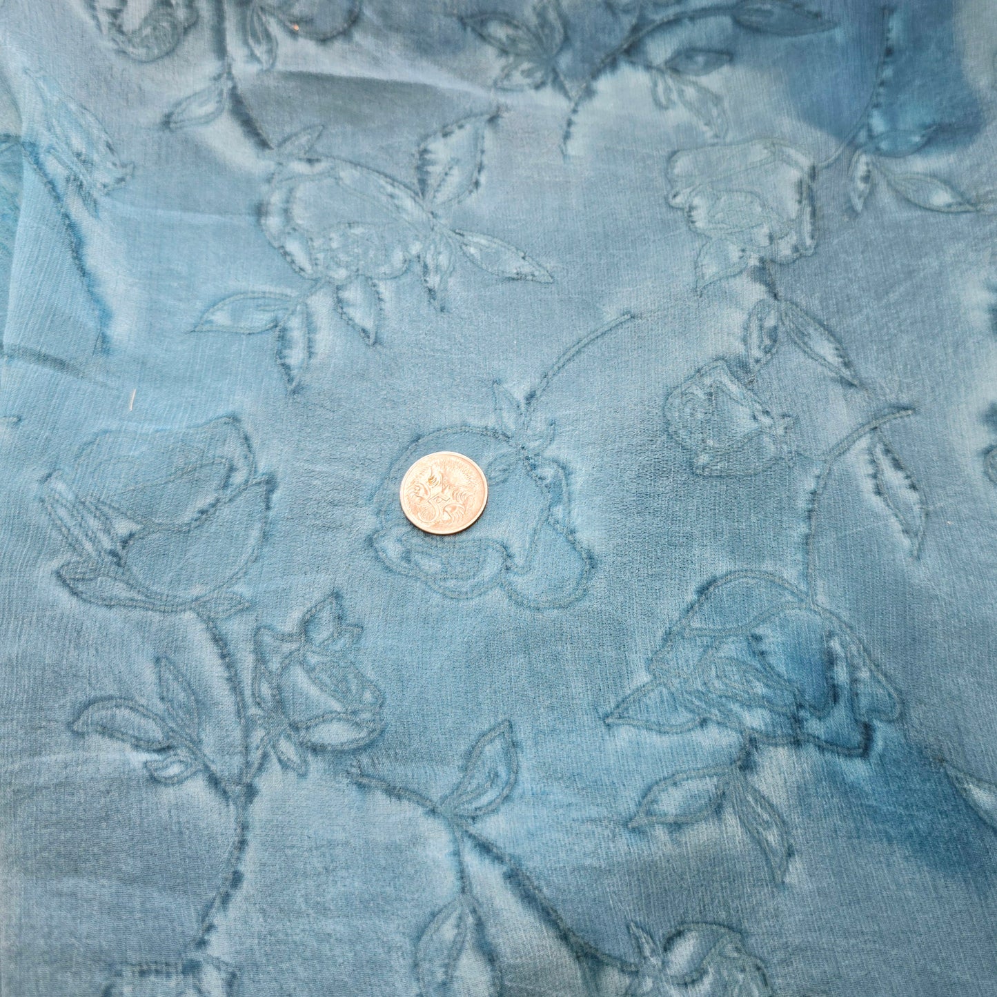 2mtrs - Yoryu rose printed chiffon
