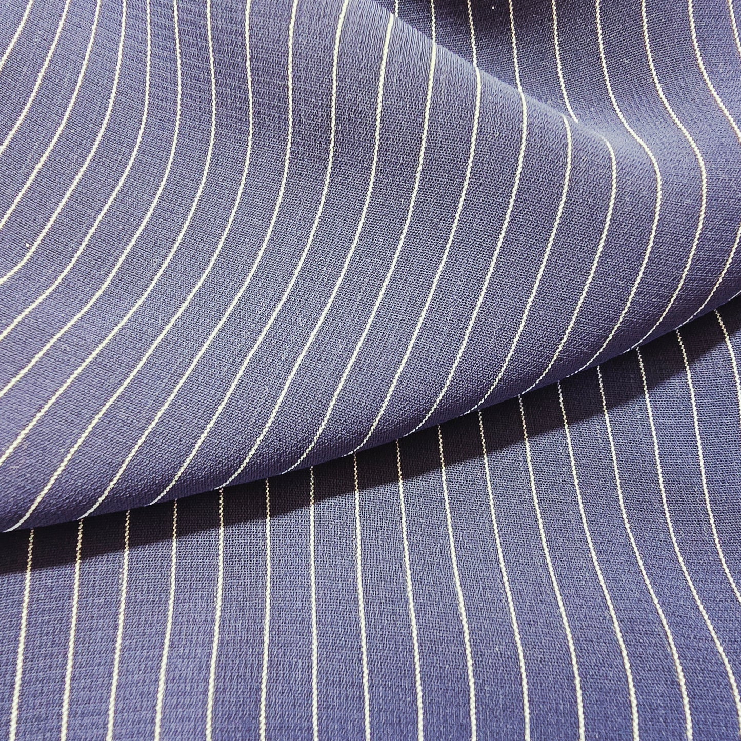 Pinstriped chiffon woven fabric - 1.20mtrs