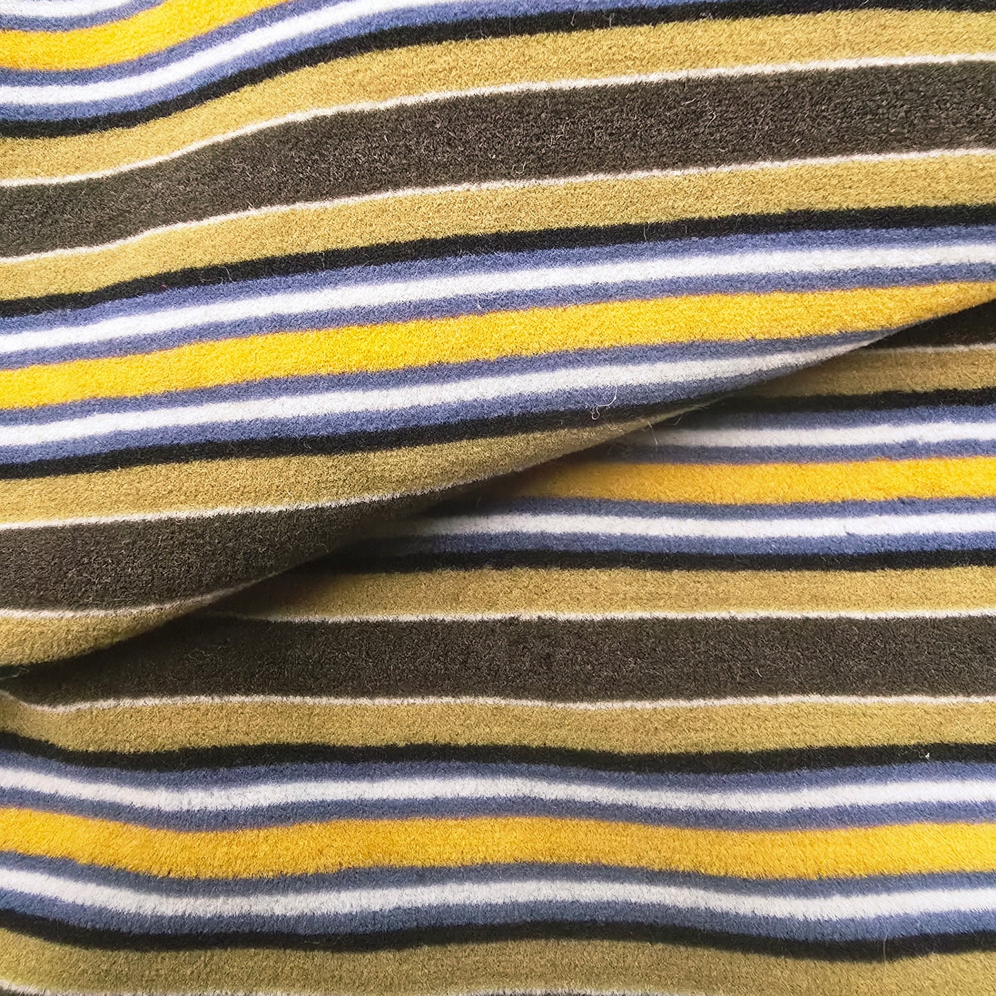 ciara - striped velour/polar stretch fabric