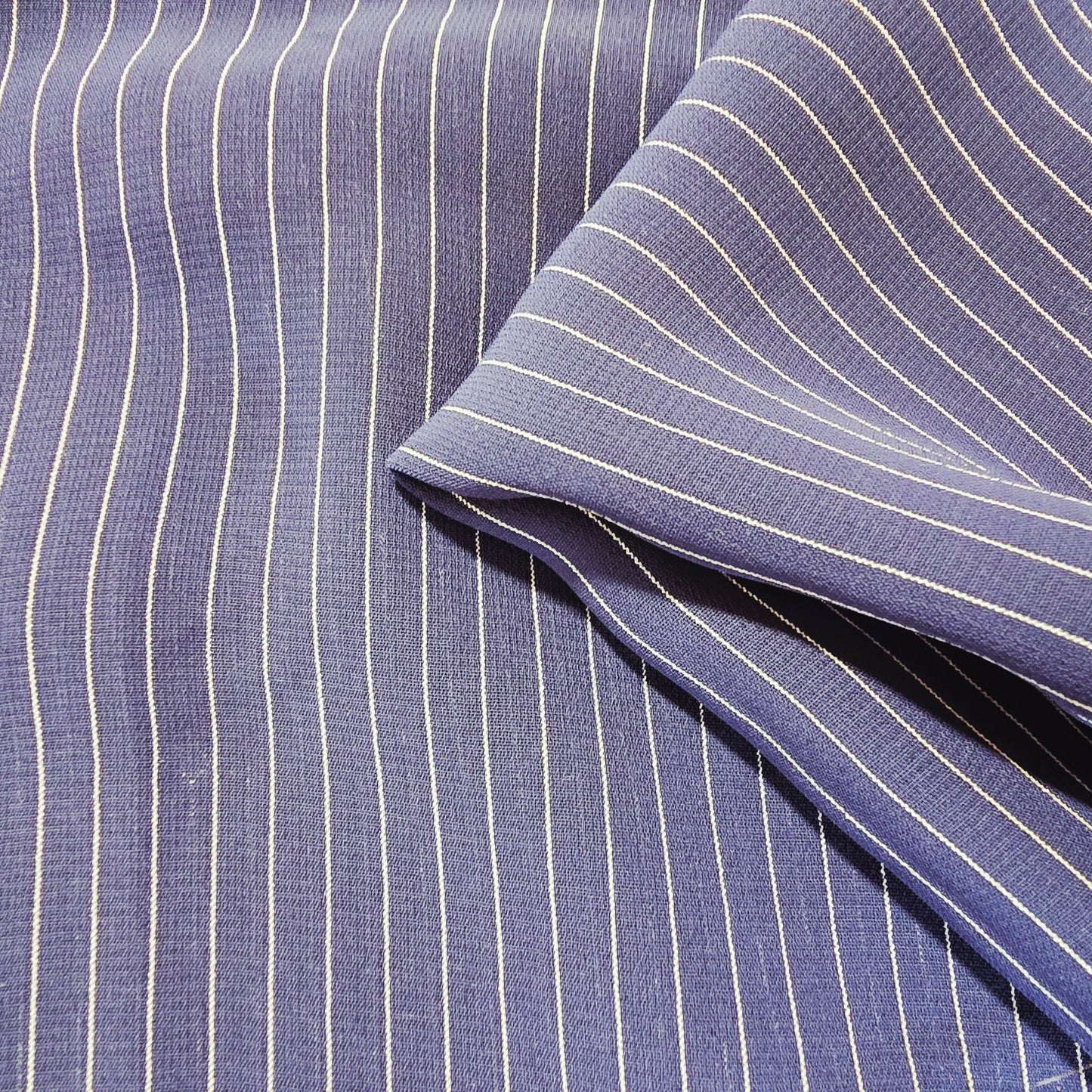 Pinstriped chiffon woven fabric - 1.20mtrs