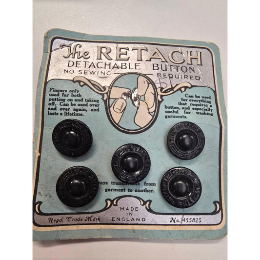 Vintage detachable button -5
