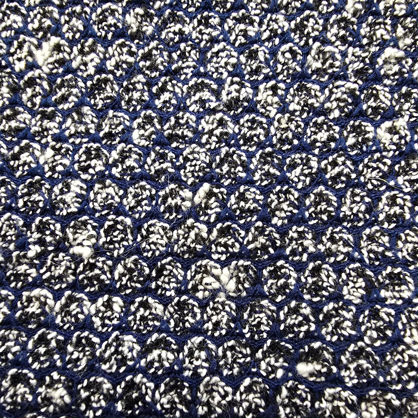 Boucle rushed knit - sold by 1/2mtr