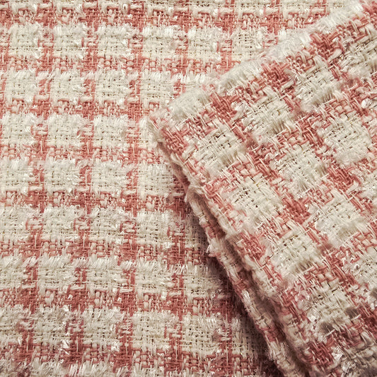 Eyelash tweed woven fabric -sold by 1/2mtr