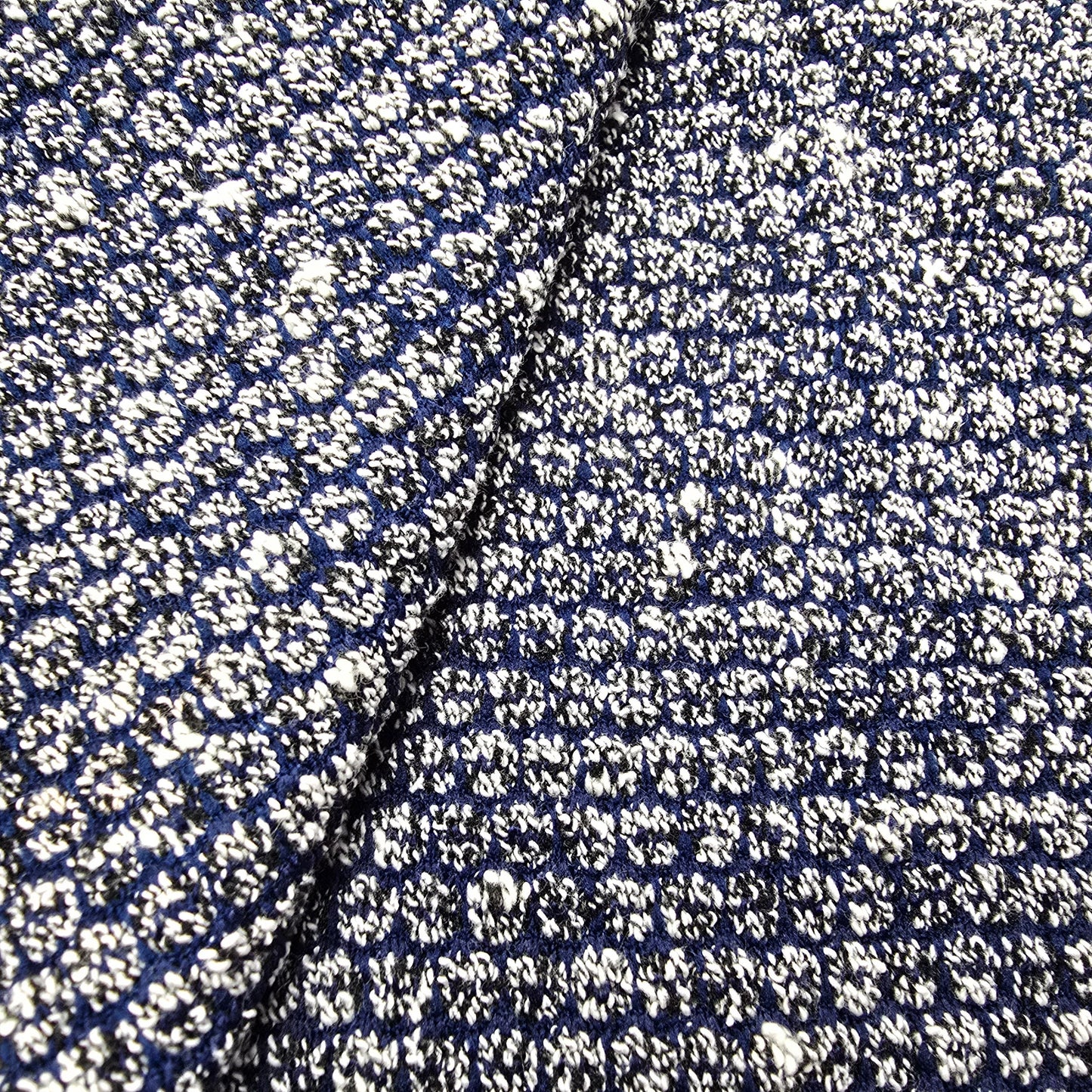 Boucle rushed knit - sold by 1/2mtr