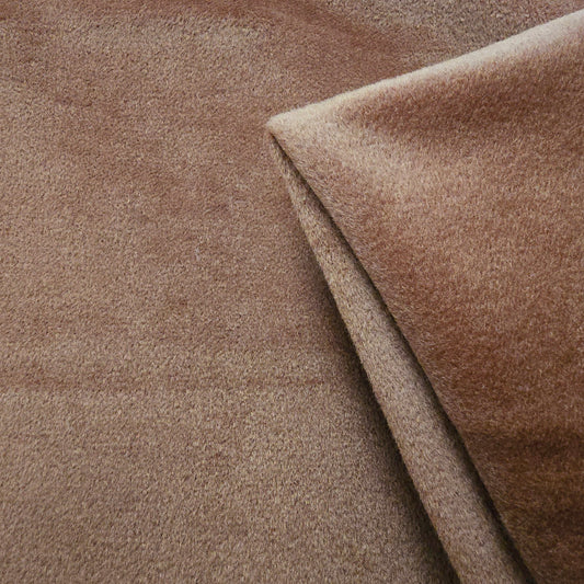 woven velvet - copper -sold by 1/2mtr