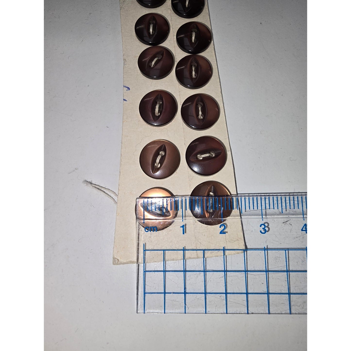 1cm wide buttons - 12
