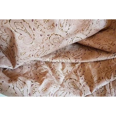 Paisley printed woven cotton fabric - sold by 1/2mtr
