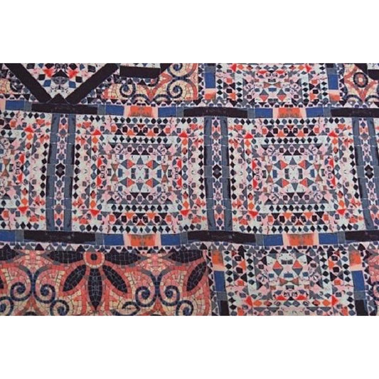 Karolina - printed double georgette- sold by 1/2mtr