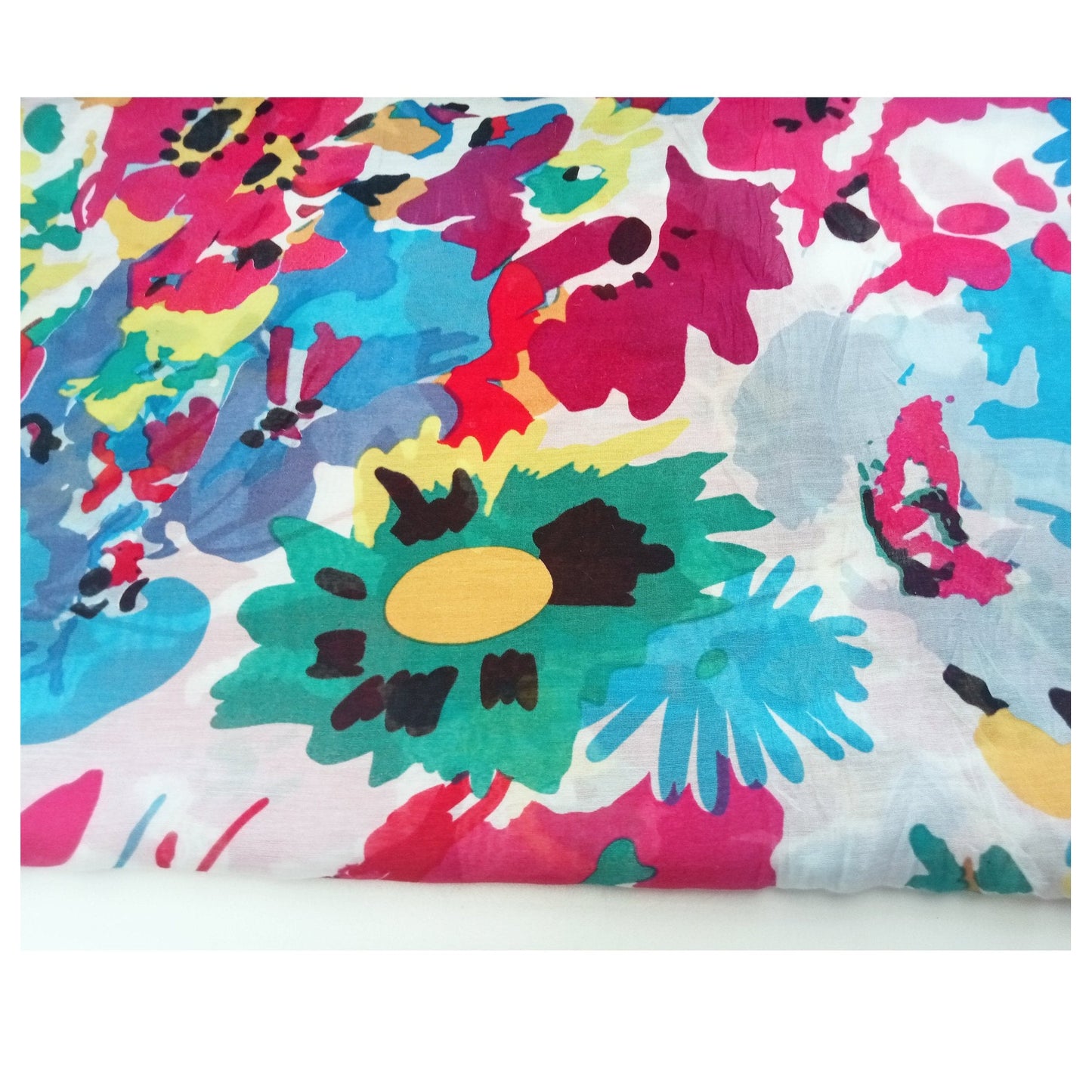 Silk/cotton woven fabri-sold by 1/2mtr