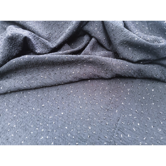 Glitter crinkle knit -2mtr piece